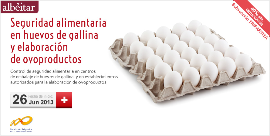 Seguridad alimentaria en huevos de gallina y elaboración de ovoproductos
